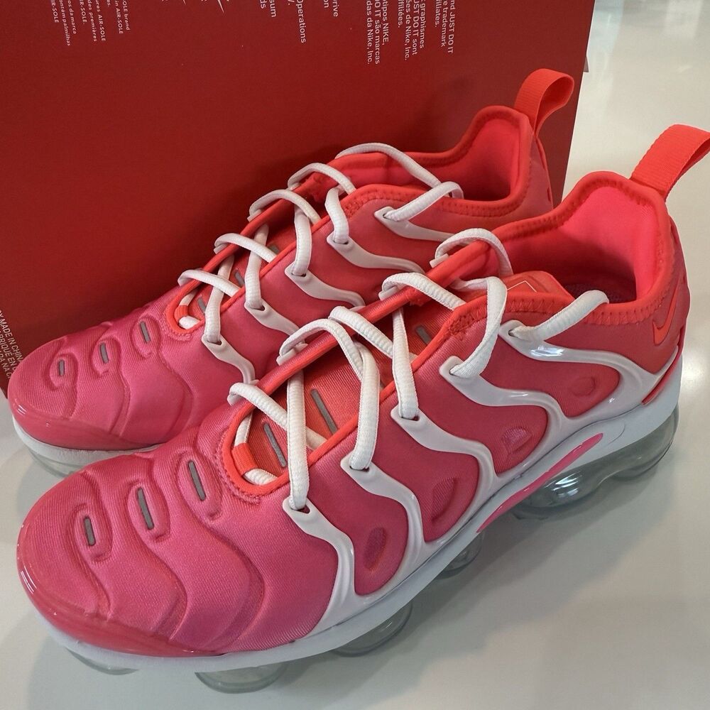 Nike Air VaporMax Plus Flash Crimson Pink CZ7995-001 Women's Size 7